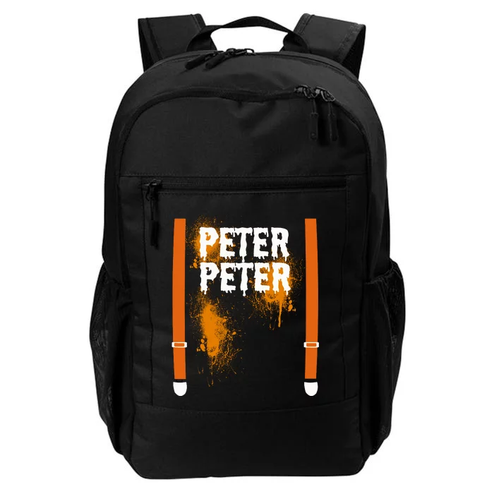 Peter Peter I'm With The Pumpkin Halloween Daily Commute Backpack