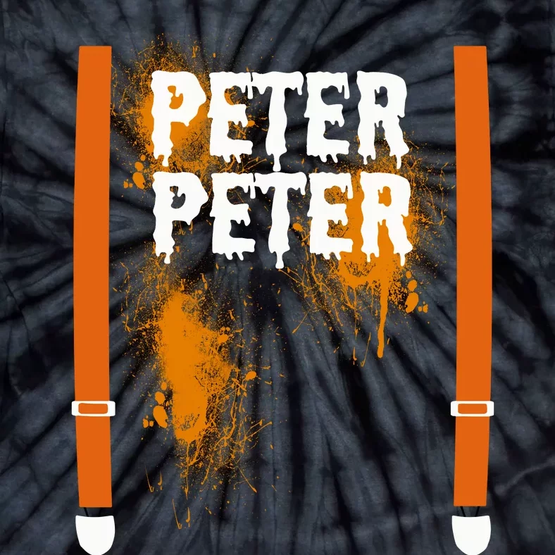 Peter Peter I'm With The Pumpkin Halloween Tie-Dye T-Shirt