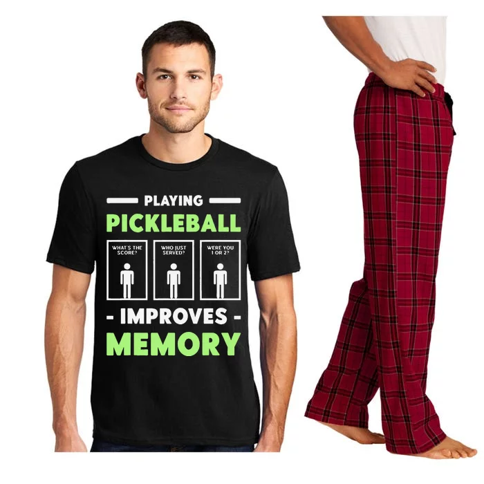 Playing Pickleball Improves Memory Dink Player Pajama Set