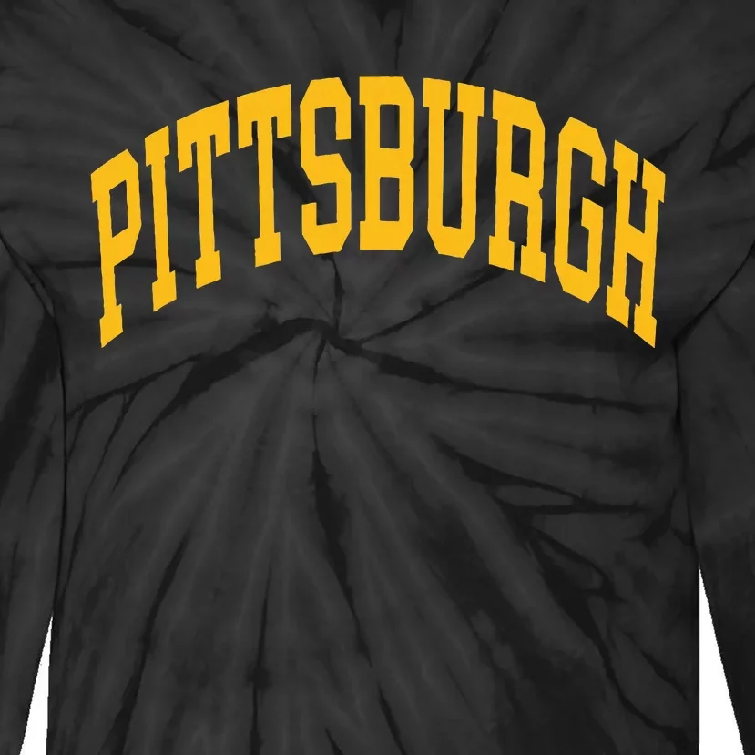 Pittsburgh Tie-Dye Long Sleeve Shirt