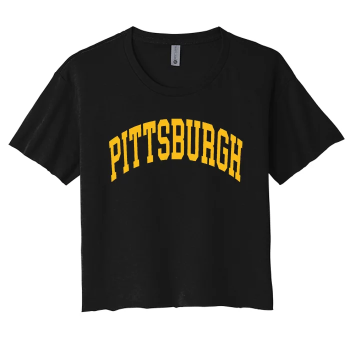 Pittsburgh Women's Crop Top Tee