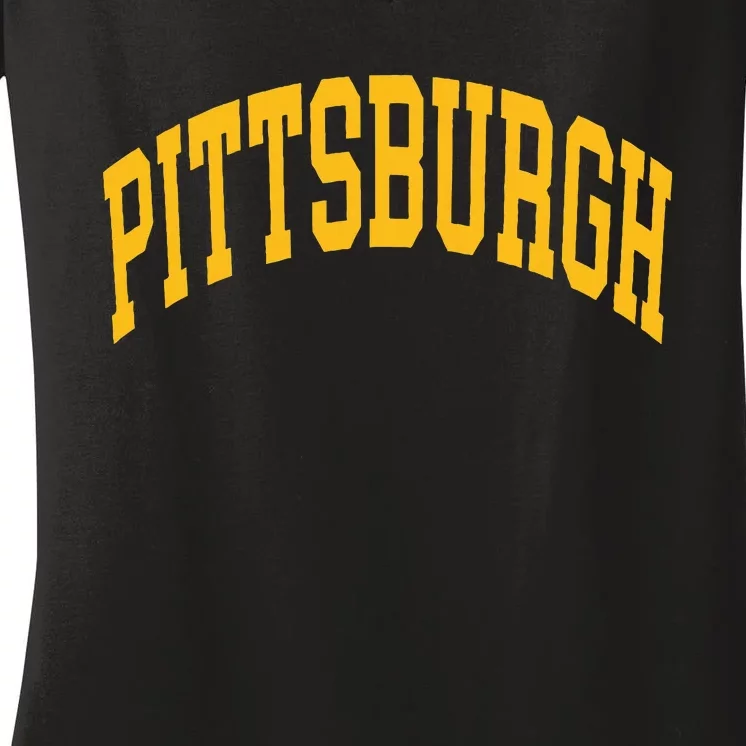 Pittsburgh Women's V-Neck T-Shirt