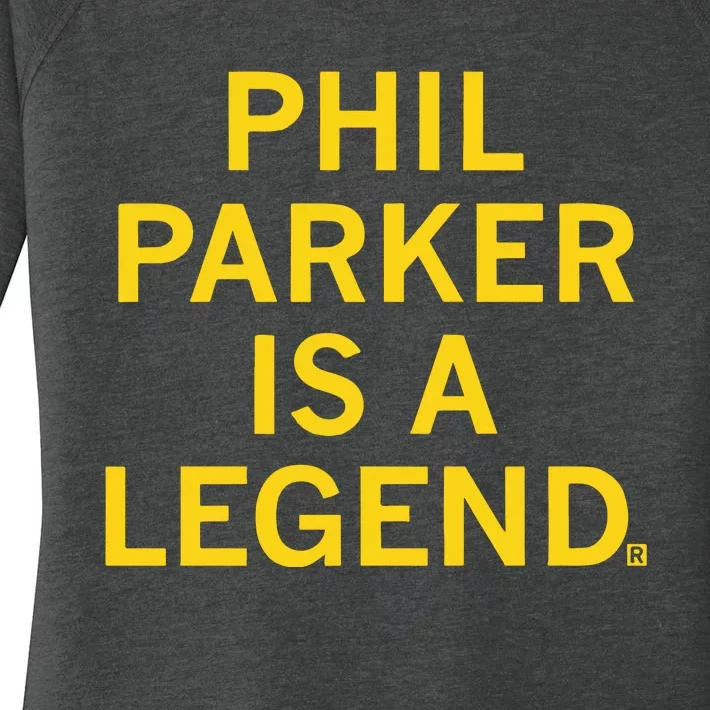 Phil Parker Is A Legend Women's Perfect Tri Tunic Long Sleeve Shirt