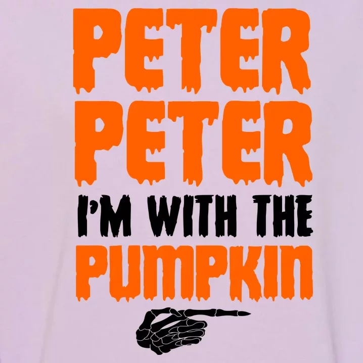 Peter Peter I'm With The Pumpkin Garment-Dyed Sweatshirt