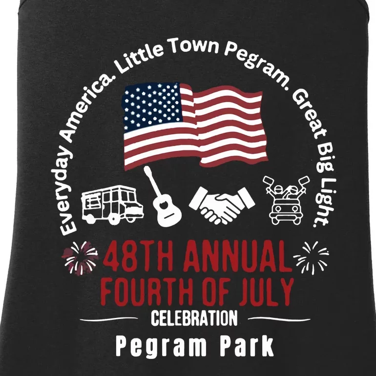 Pegram Park Independence Day Ladies Essential Tank