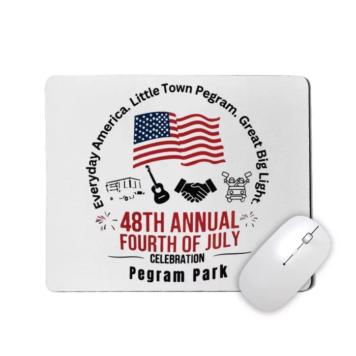 Pegram Park Independence Day Mousepad