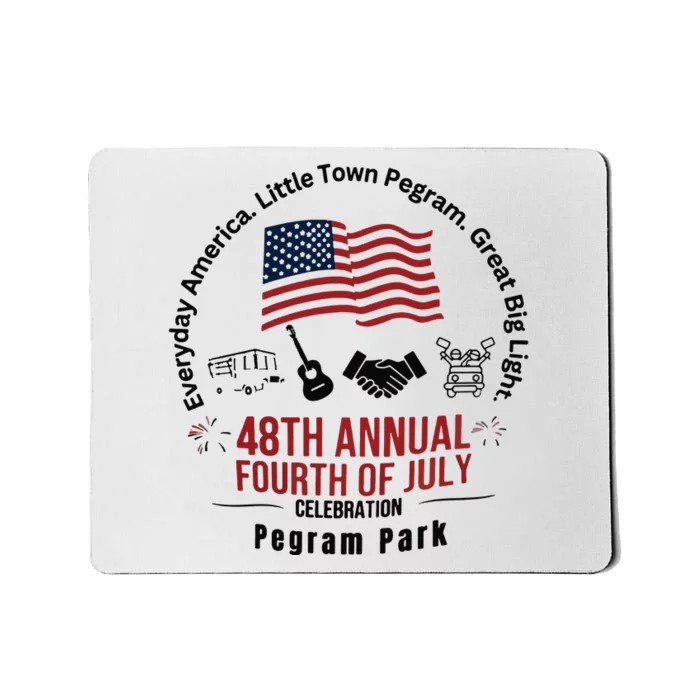 Pegram Park Independence Day Mousepad