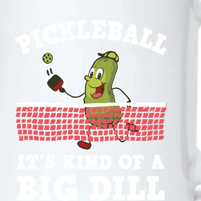 Pickleball Paddleball It's Kind Of A Big Dill Funny Gift Black Color Changing Mug