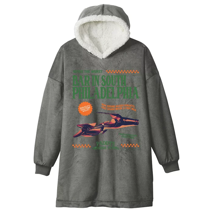 PaddyS Pub ItS Always Sunny In Philadelphia Tv Show Merch Hooded Wearable Blanket