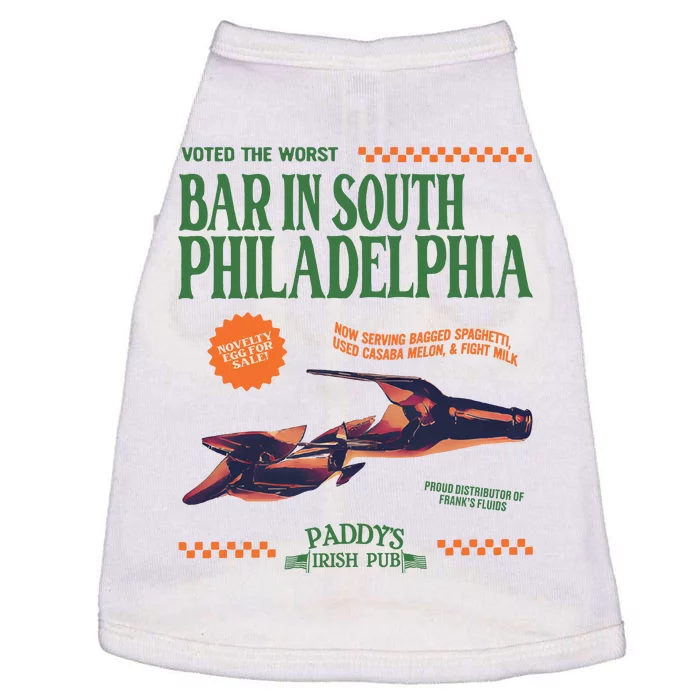 PaddyS Pub ItS Always Sunny In Philadelphia Tv Show Merch Doggie Tank