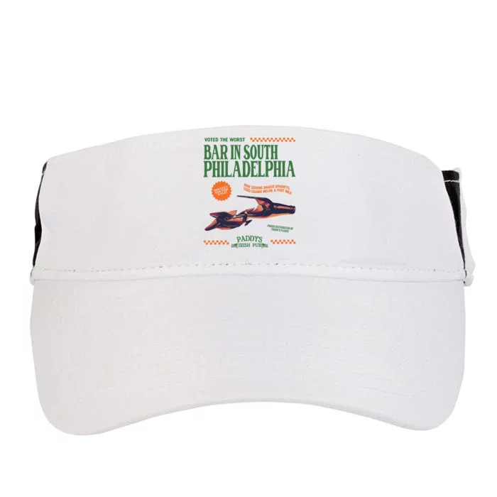 PaddyS Pub ItS Always Sunny In Philadelphia Tv Show Merch Adult Drive Performance Visor