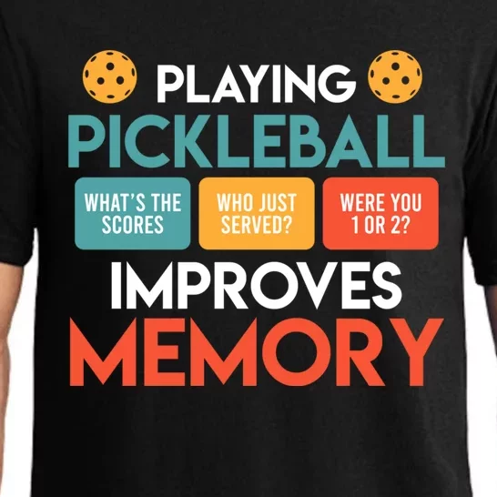 Playing Pickleball Improves Memory Pickleball Pajama Set