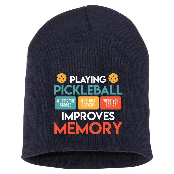 Playing Pickleball Improves Memory Pickleball Short Acrylic Beanie