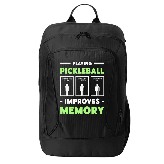 Playing Pickleball Improves Memory Dink Player City Backpack