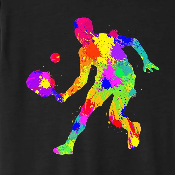 PicklBall Paddle I Know Let It Bounce ChromaSoft Performance T-Shirt