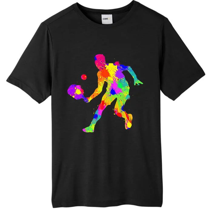 PicklBall Paddle I Know Let It Bounce ChromaSoft Performance T-Shirt