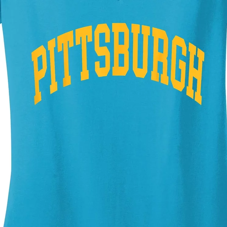 Pittsburgh Women's V-Neck T-Shirt