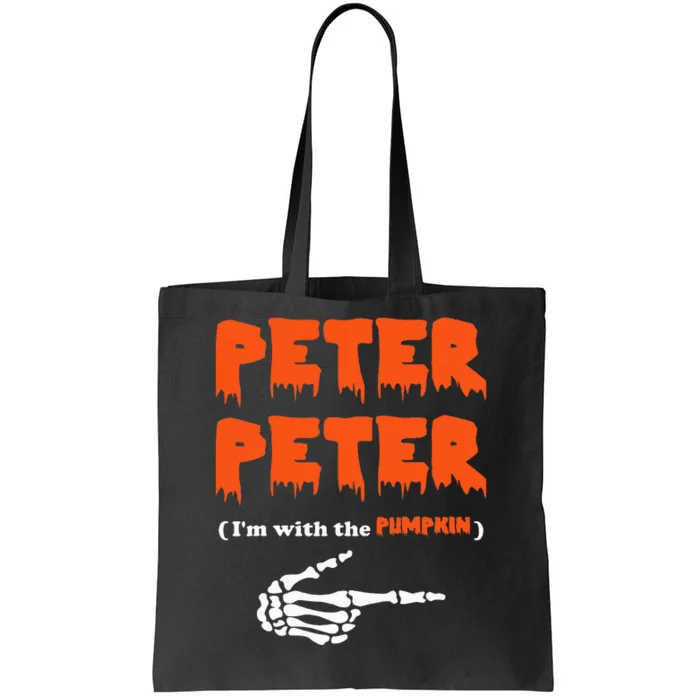 Peter Peter IM With The Pumpkin Tote Bag