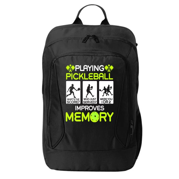 Playing Pickleball Improves Memory Dink Player City Backpack