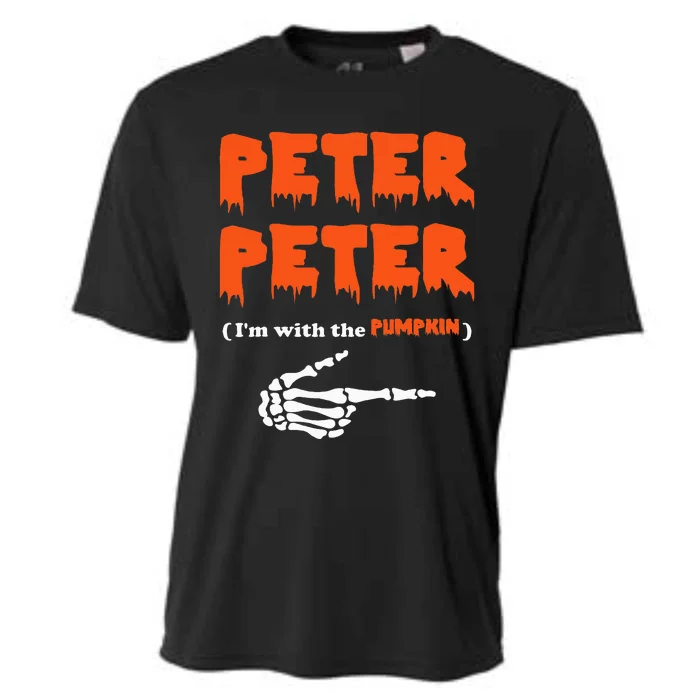 Peter Peter IM With The Pumpkin Halloween Costume Cooling Performance Crew T-Shirt