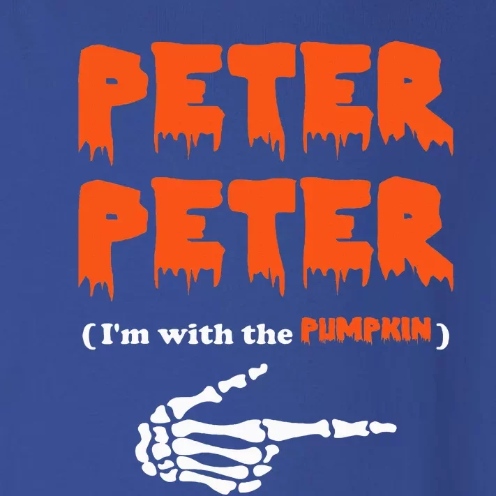 Peter Peter IM With The Pumpkin Halloween Costume Toddler Long Sleeve Shirt