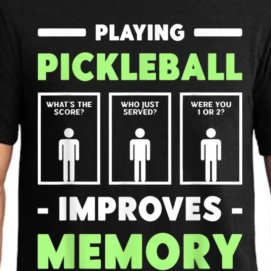 Playing Pickleball Improves Memory Dink Player Pajama Set