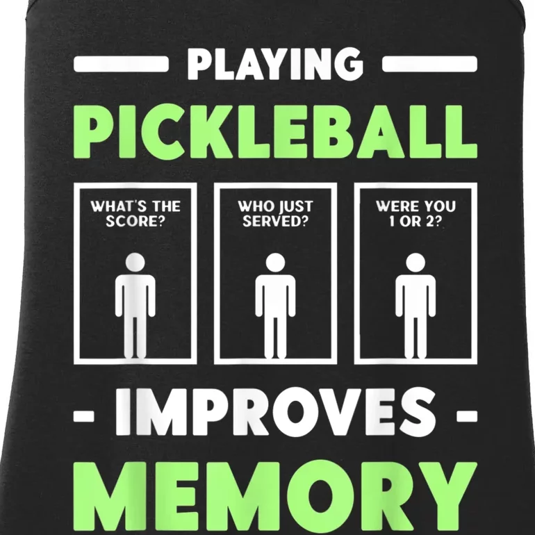 Playing Pickleball Improves Memory Dink Player Ladies Essential Tank