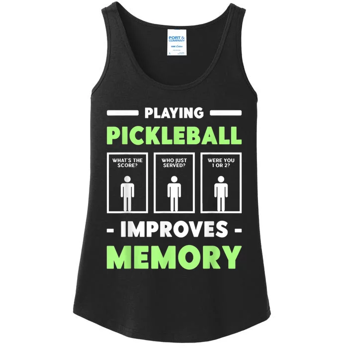 Playing Pickleball Improves Memory Dink Player Ladies Essential Tank