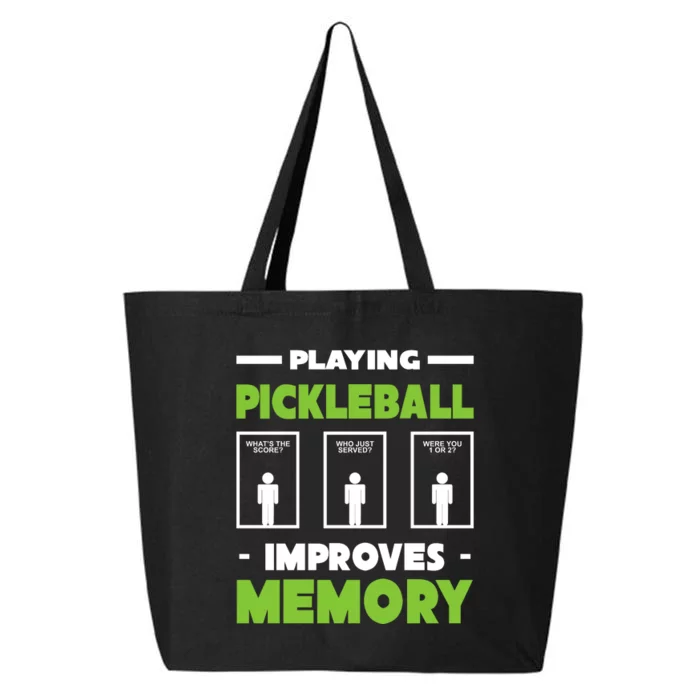 Playing Pickleball Improves Memory 25L Jumbo Tote