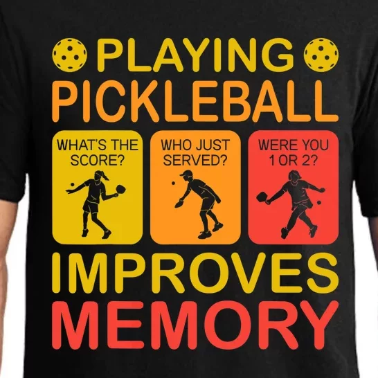 Playing Pickleball Improves Memory Dink Player Pajama Set