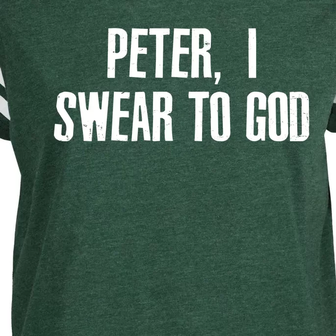 Passover Peter I Swear To God Enza Ladies Jersey Football T-Shirt