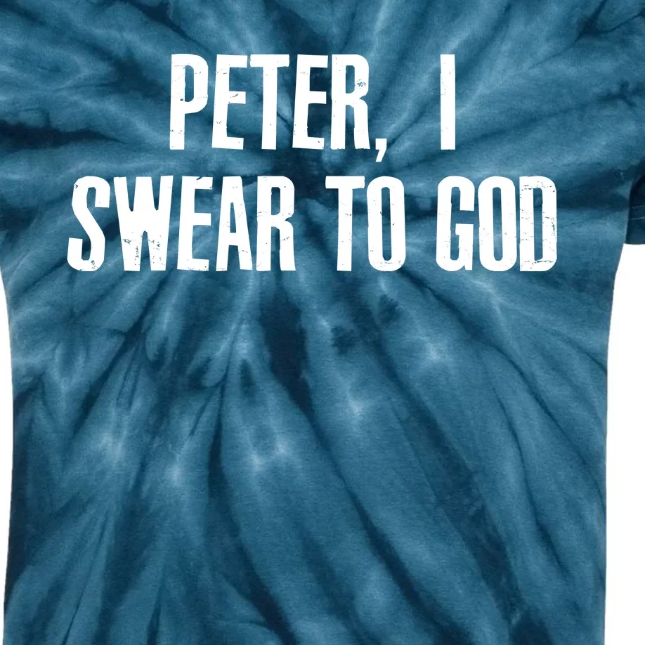 Passover Peter I Swear To God Kids Tie-Dye T-Shirt