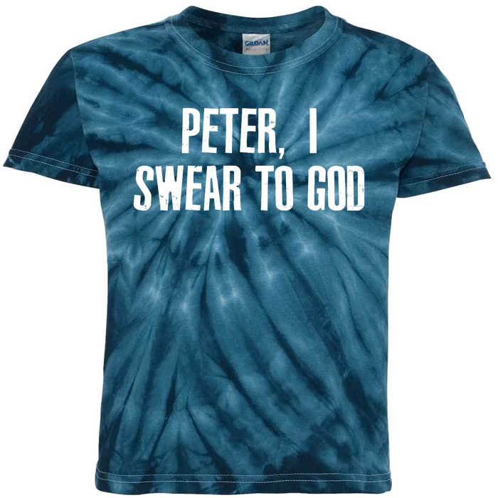 Passover Peter I Swear To God Kids Tie-Dye T-Shirt