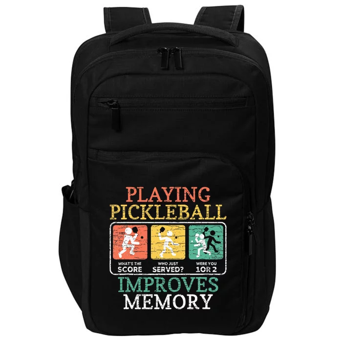 Playing Pickleball Improves Memory Pickleball Impact Tech Backpack