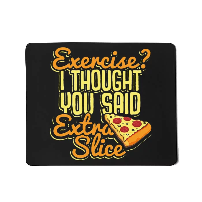 Pizza Pizzeria Italian Food pizza lover Mousepad