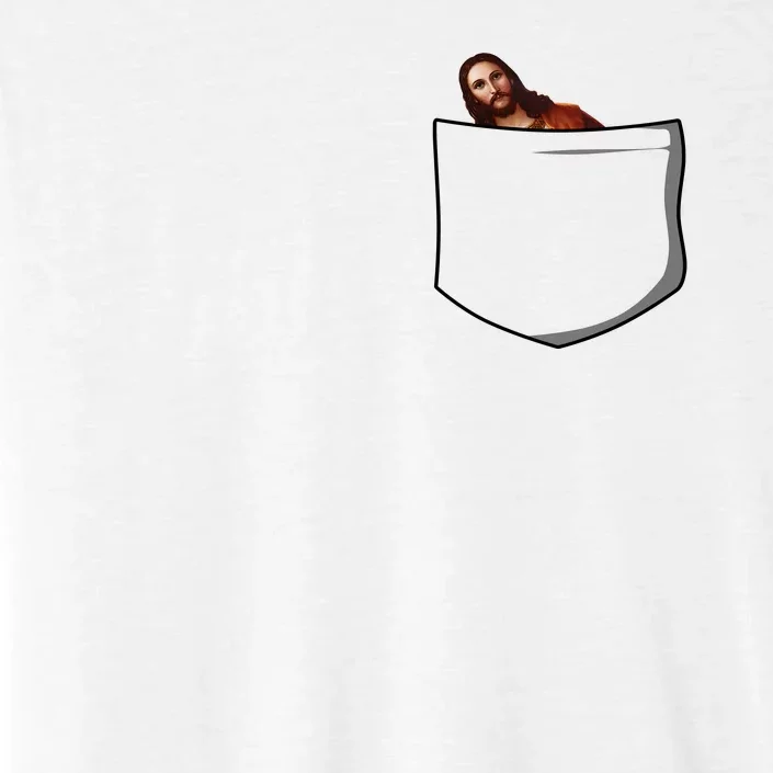 Pocket Peeking Jesus ChromaSoft Performance T-Shirt