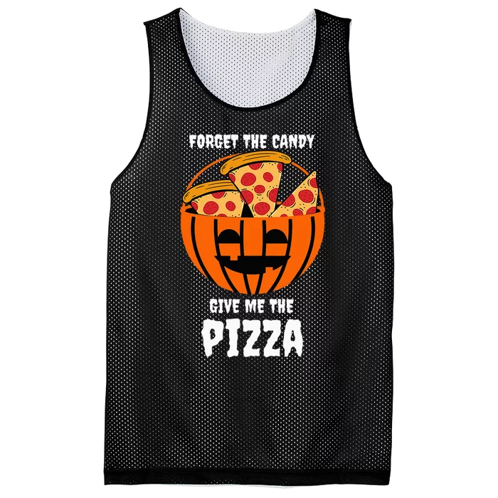 Pizza Pumpkin Jackolantern Costume Fun and Festive Halloween Outfit Mesh Reversible Basketball Jersey Tank