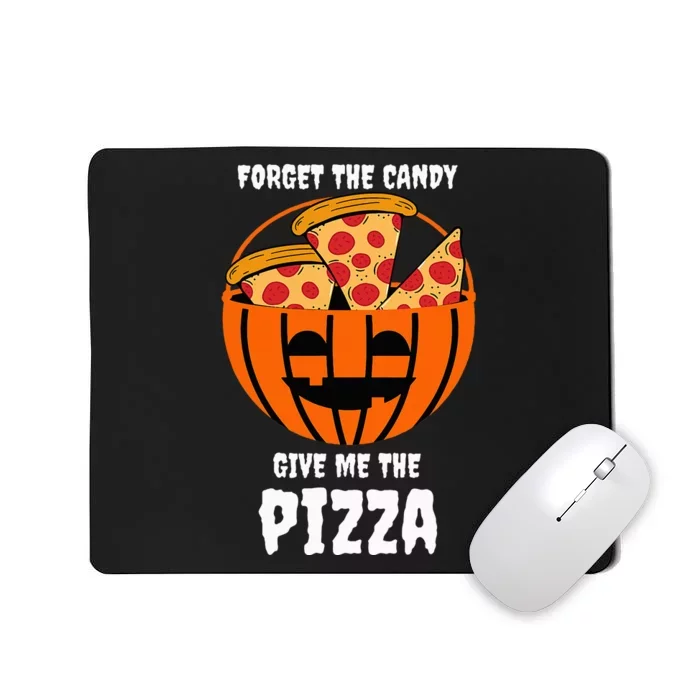 Pizza Pumpkin Jackolantern Costume Fun and Festive Halloween Outfit Mousepad