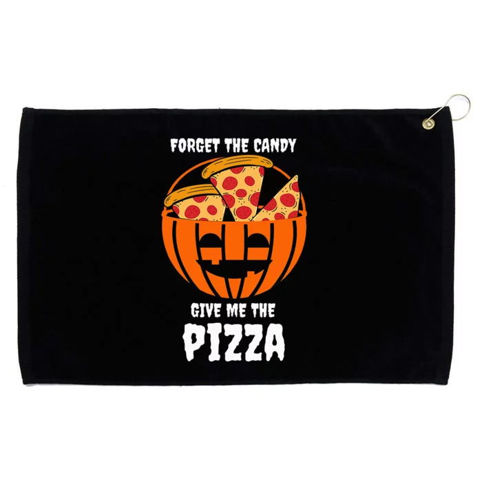 Pizza Pumpkin Jackolantern Costume Fun and Festive Halloween Outfit Grommeted Golf Towel