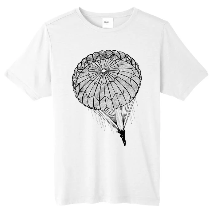 Paratrooper Parachute Jump Army Airborne ChromaSoft Performance T-Shirt