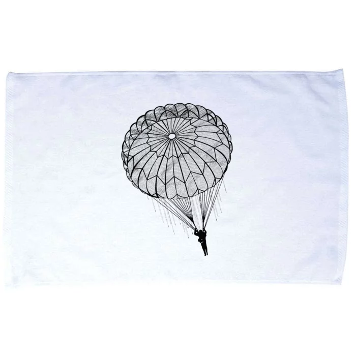 Paratrooper Parachute Jump Army Airborne Microfiber Hand Towel