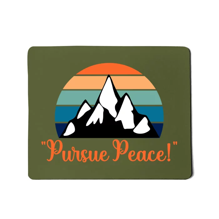 Pursue Peace Jw Convention Gift Mousepad