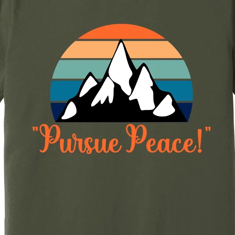 Pursue Peace Jw Convention Gift Premium T-Shirt