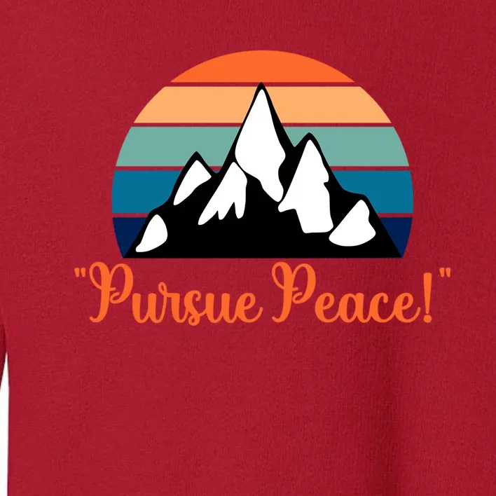 Pursue Peace Jw Convention Gift Toddler Sweatshirt