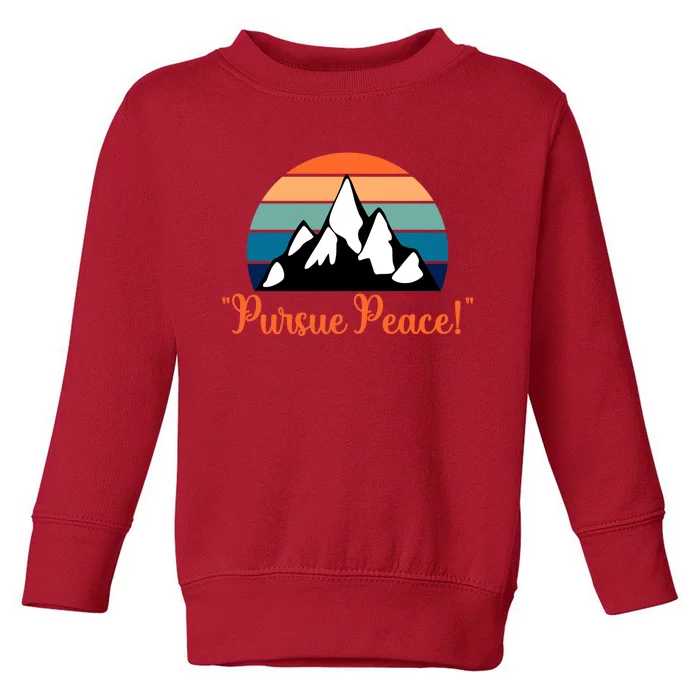 Pursue Peace Jw Convention Gift Toddler Sweatshirt