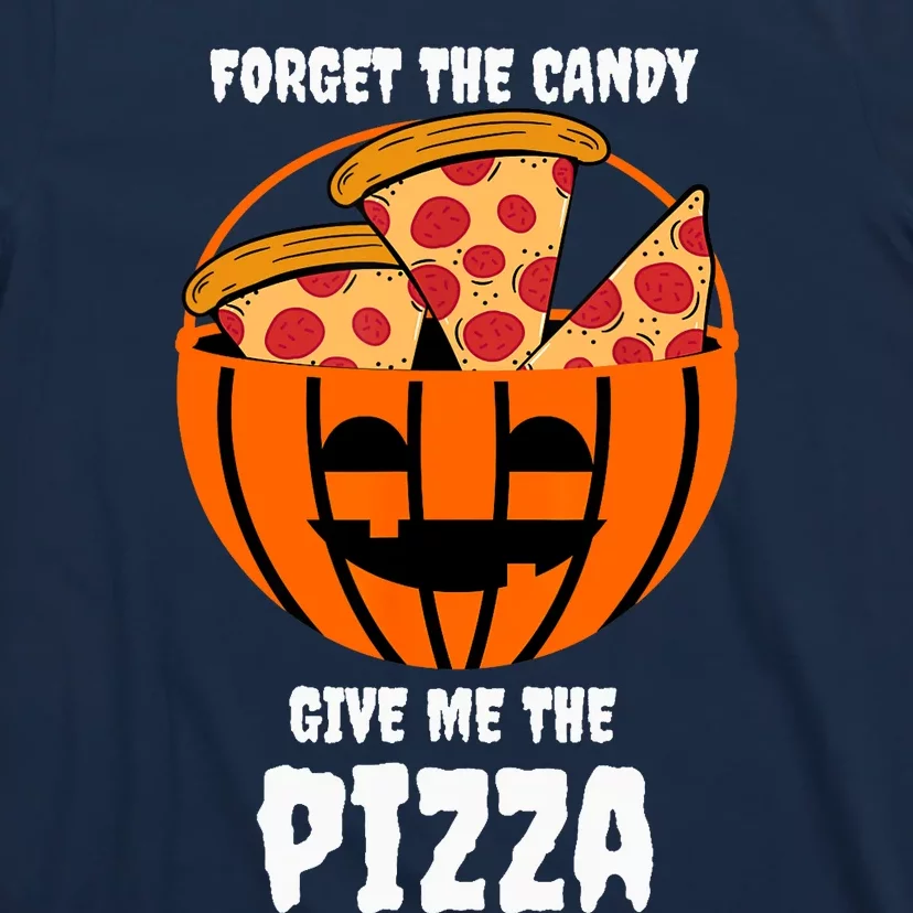 Pizza Pumpkin Jackolantern Costume Easy Halloween Gifts T-Shirt