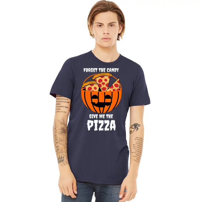 Pizza Pumpkin Jackolantern Costume Easy Halloween Gifts Premium T-Shirt