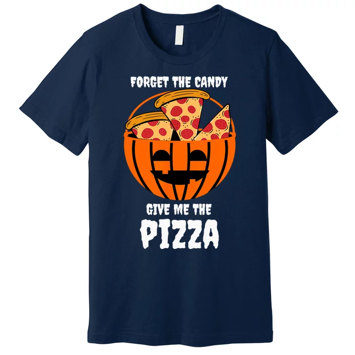 Pizza Pumpkin Jackolantern Costume Easy Halloween Gifts Premium T-Shirt