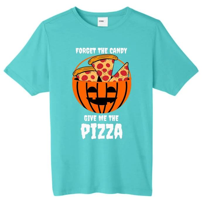 Pizza Pumpkin Jackolantern Costume Easy Halloween Gifts ChromaSoft Performance T-Shirt