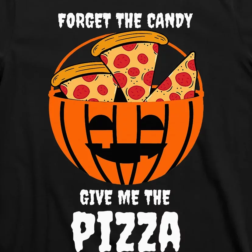 Pizza Pumpkin Jackolantern Costume Easy Halloween Gifts T-Shirt